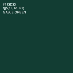 #113D33 - Gable Green Color Image